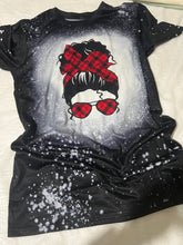 Load image into Gallery viewer, Faux Bleach Shirts. 95% Polyester 5% Spandex