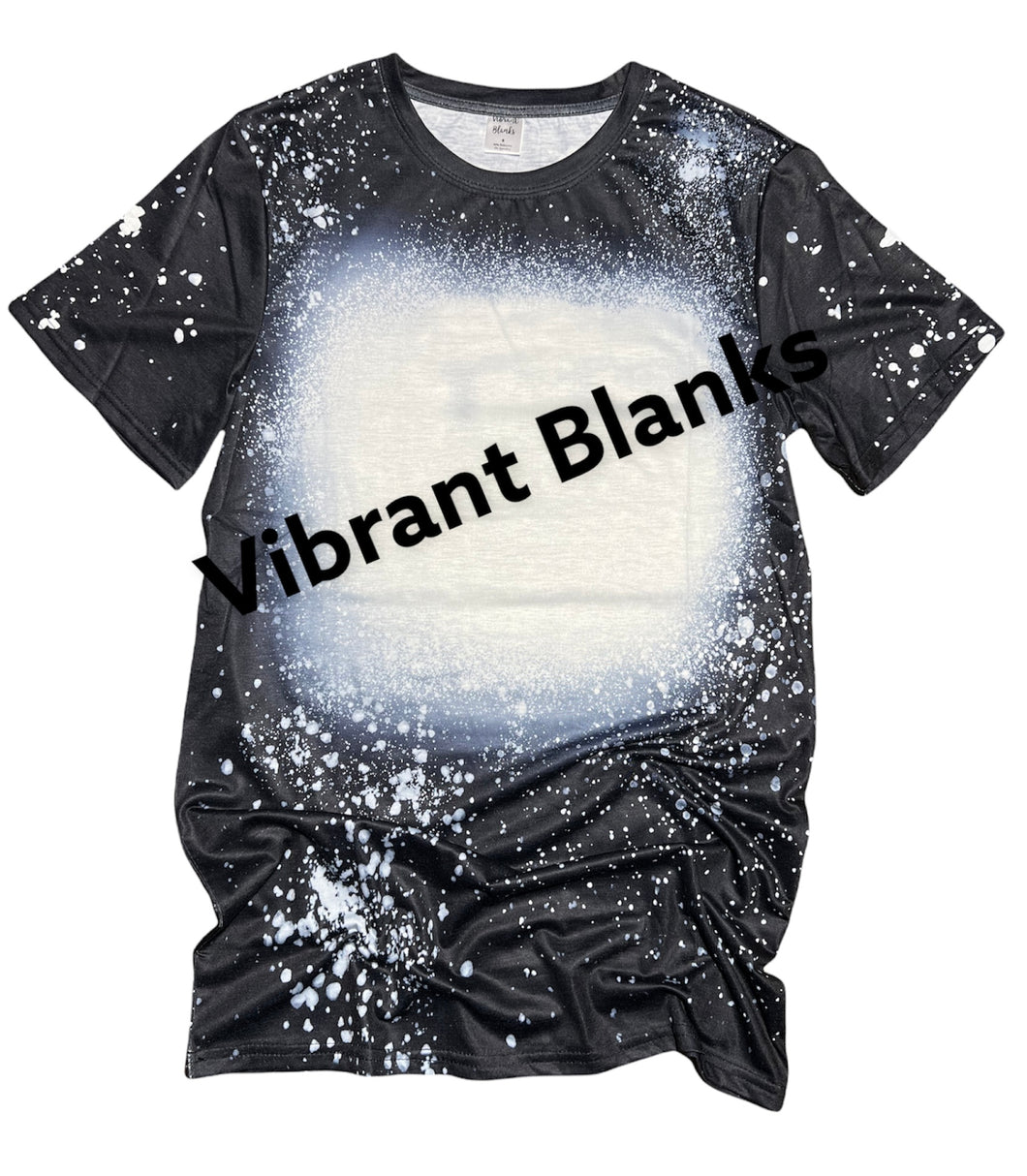 Faux Bleach Shirts.  95% Polyester 5% Spandex
